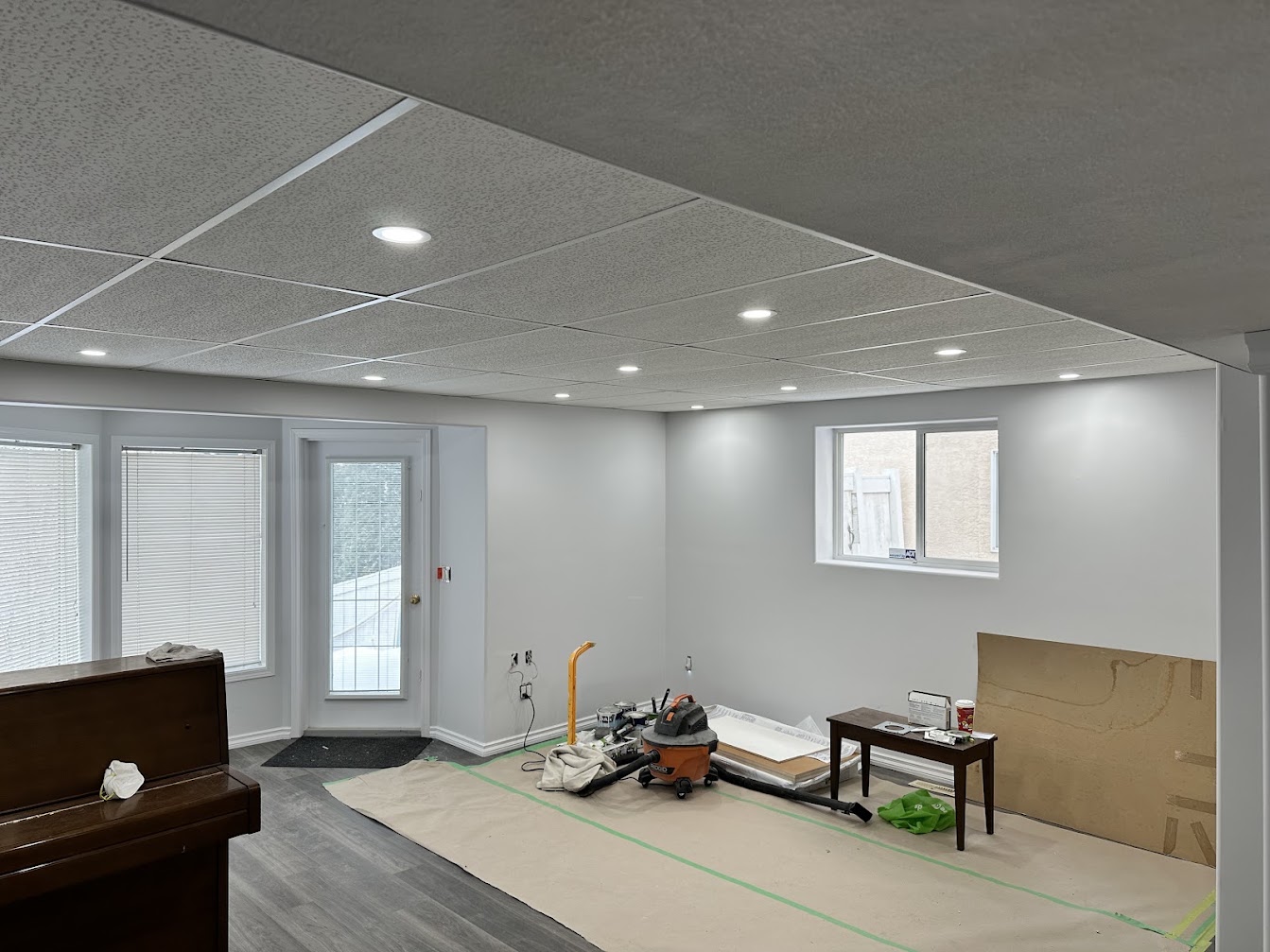 pot light installation tbar basement edmonton