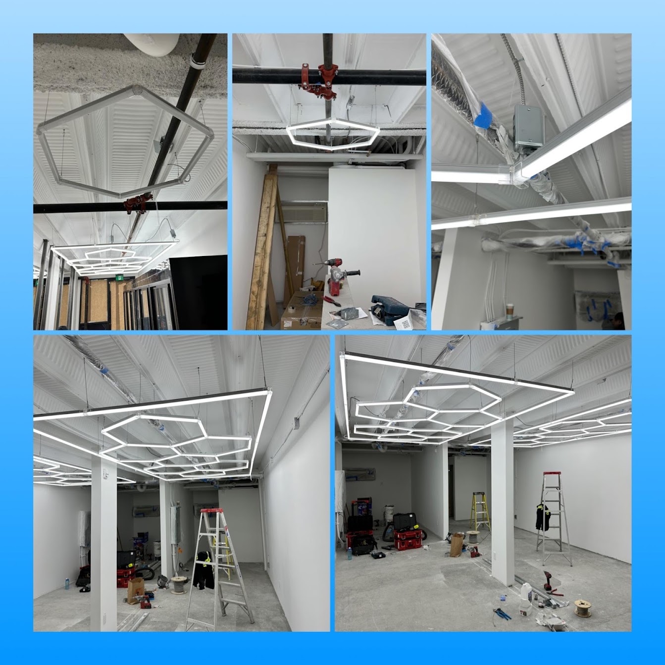 commercial lighting tenant space edmonton